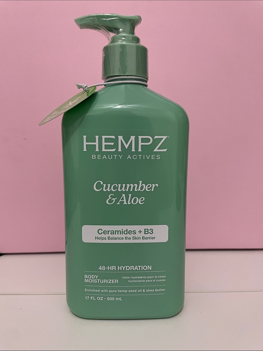 HEMPZ Cucumber & Aloe Body Moisturizer